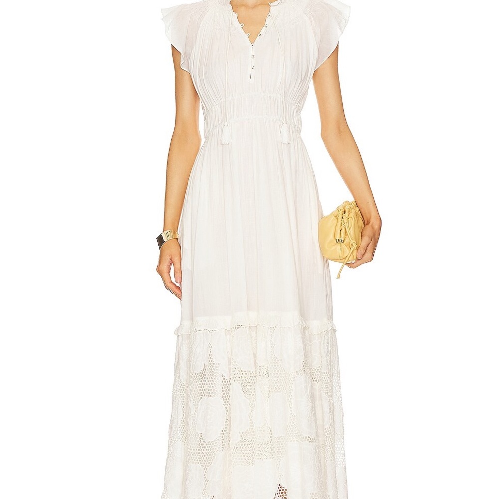 Cleobella Kirsten Maxi Dress in Ivory